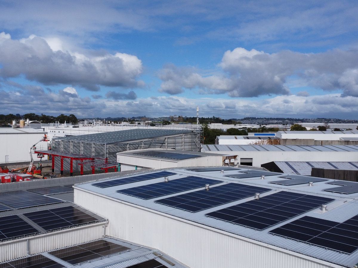 Mega Food — 203.5kW commercial system